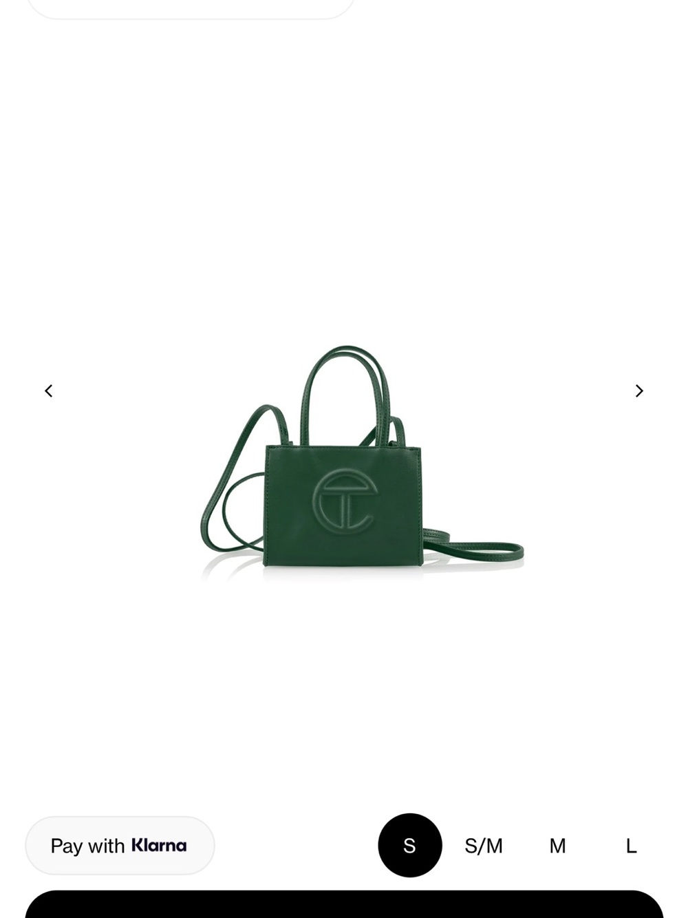 Telfar Mini Tote Crossbody Bag